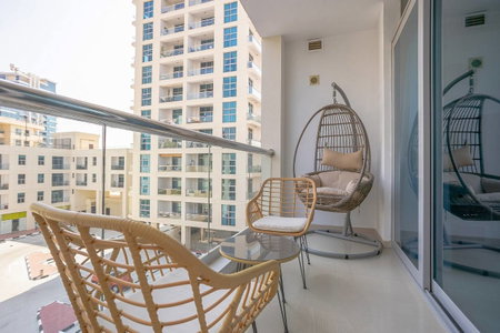 Apartment for rent in Dubai, United Arab Emirates · DEC Tower · 1 room, 1 bath