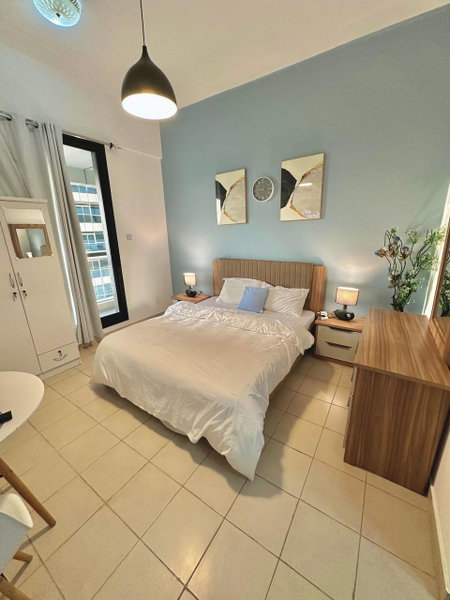 Apartment for rent in Dubai, United Arab Emirates · Escan Tower · 1 room, 1 bath