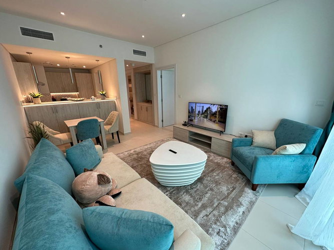 Apartment for rent in Dubai, United Arab Emirates · Seven Palm · 1 room, 1 bath