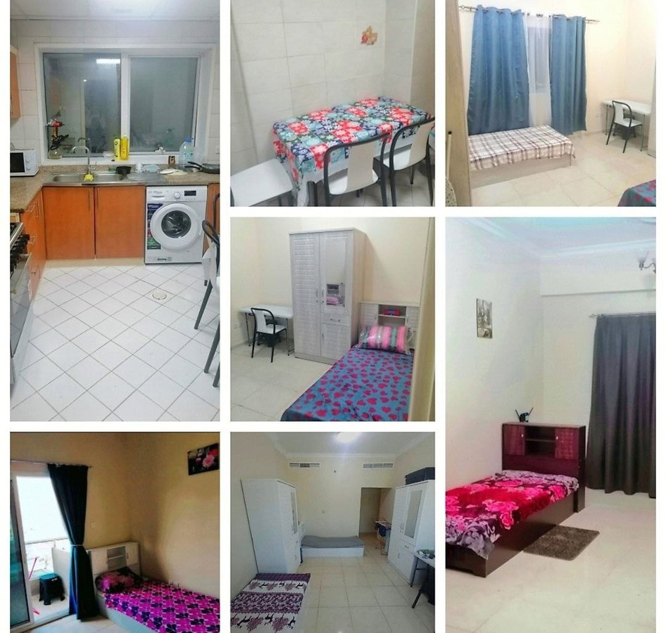 Habitación en alquiler en Sharjah, Emiratos Árabes Unidos · Dafza · 2 habitaciones, 1 baño