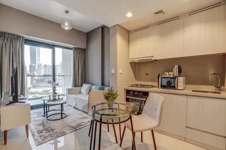 Zimmer zu vermieten in Dubai, Vereinigte Arabische Emirate · Zada Tower · 1 Zimmer, 1 Bad