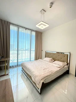 Zimmer zu vermieten in Dubai, Vereinigte Arabische Emirate · Samana Hills · 1 Zimmer, 1 Bad