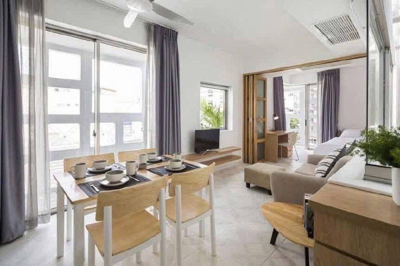 Apartment for rent in Ho Chi Minh City, Vietnam · Tan Binh · 1 room, 1 bath