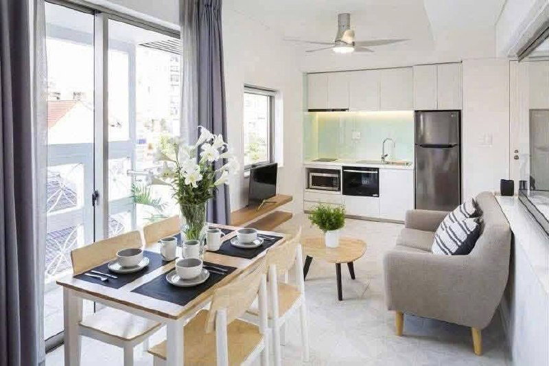 Apartment for rent in Ho Chi Minh City, Vietnam · Tan Binh · 1 room, 1 bath