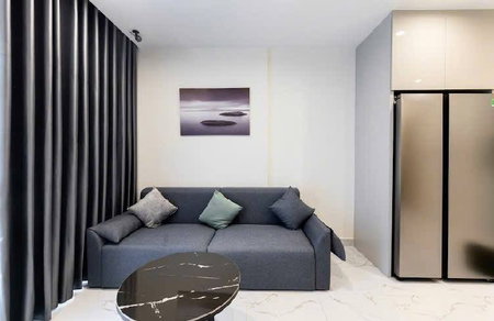 Apartment for rent in Ho Chi Minh City, Vietnam · Glory Heights · 2 rooms, 1 bath