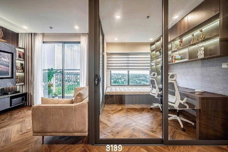 Apartment for rent in Thu Duc, Vietnam · Vinhomes Grand Park Rainbow · 2 rooms, 1 bath