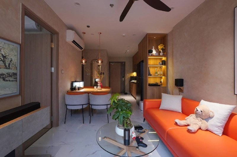 Apartment for rent in Ho Chi Minh City, Vietnam · Glory Heights · 2 rooms, 2 baths