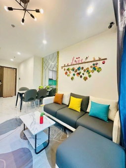 Apartment for rent in Ho Chi Minh City, Vietnam · Glory Heights · 1 room, 1 bath