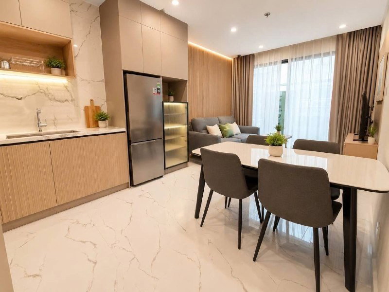 Apartment for rent in Ho Chi Minh City, Vietnam · Glory Heights · 2 rooms, 2 baths