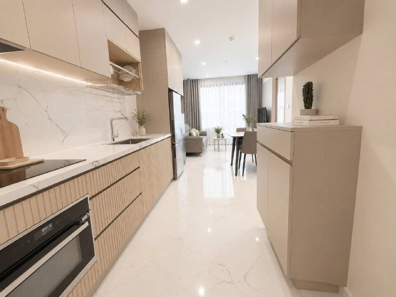 Apartment for rent in Ho Chi Minh City, Vietnam · Glory Heights · 2 rooms, 2 baths