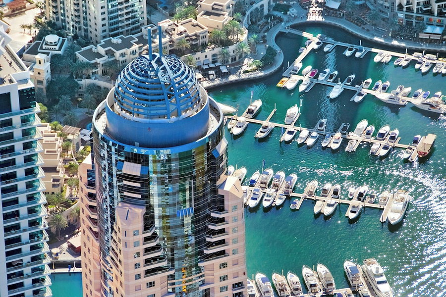 Dubai Marriott Harbour Hotel & Suites, Dubaï, Emirats Arabes Unis