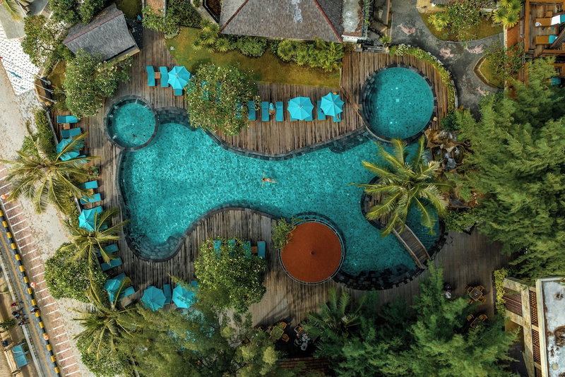 Vila Ombak Hotel, Gili Trawangan, Indonesia