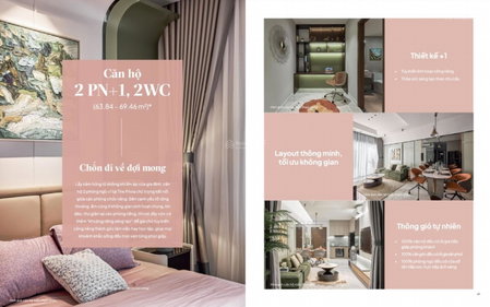 Apartment for sale in Ho Chi Minh City, Vietnam · The Privia · 2 rooms, 2 baths