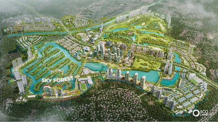 Квартира для продажи в Хунг Ене, Вьетнам · Sky Forest Residences Project · 2 спальни, 2 санузла