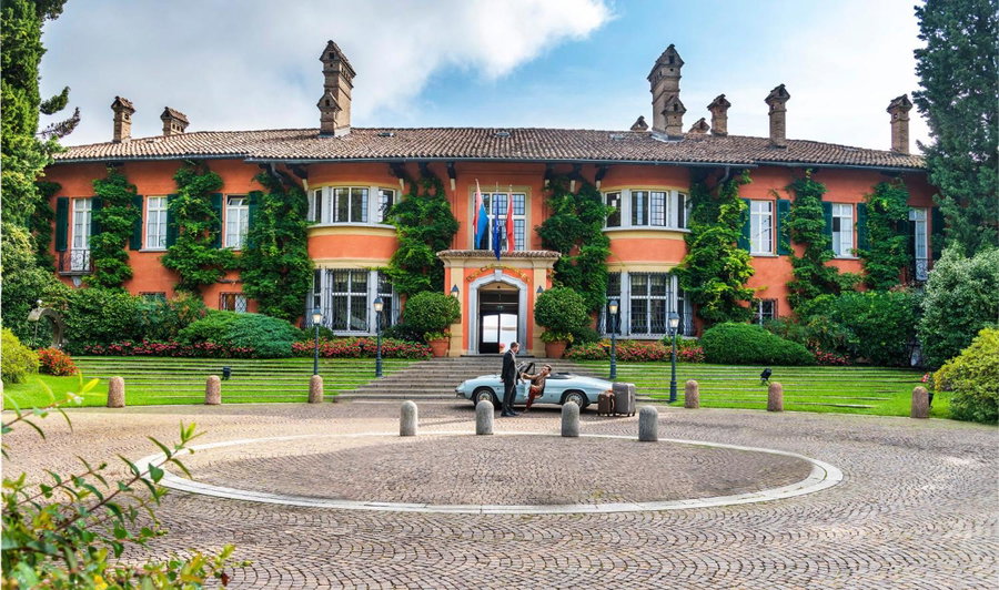 Villa Principe Leopoldo, Lugano, Schweiz