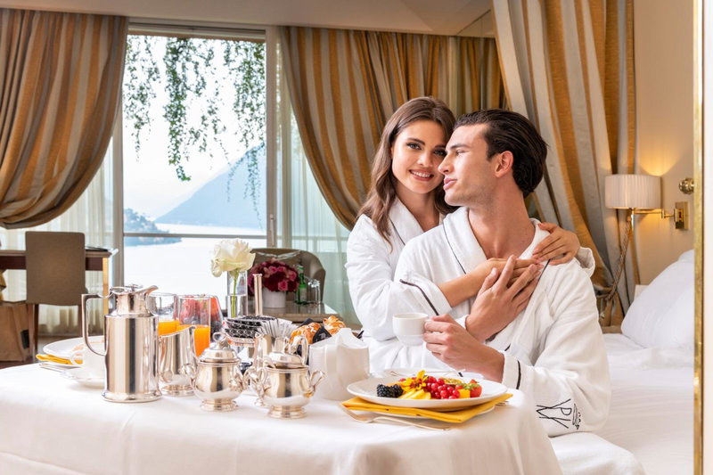 Villa Principe Leopoldo, Lugano, Schweiz