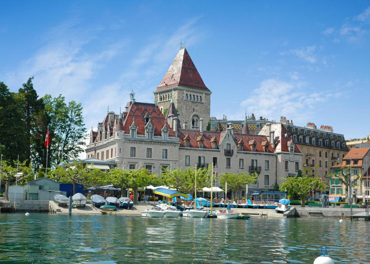 Château d'Ouchy, Швейцария