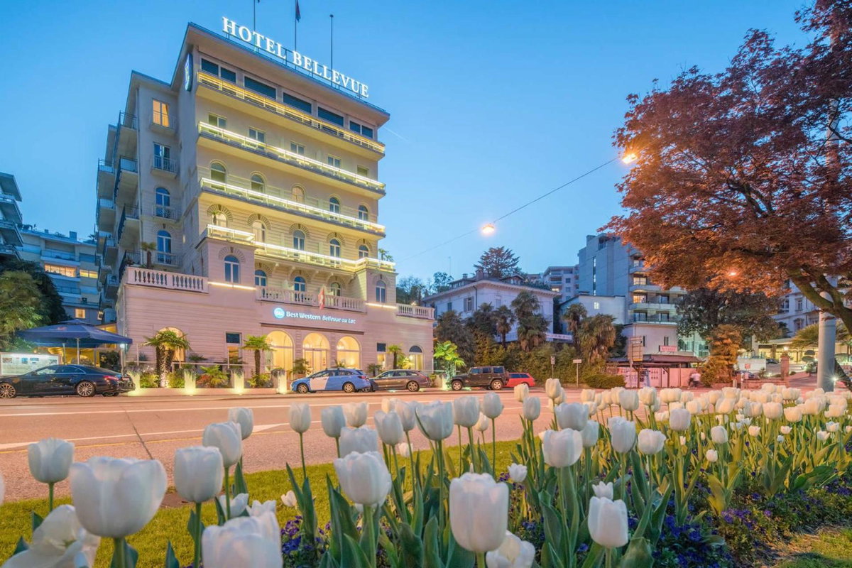 Отель · Best Western Hotel Bellevue au Lac, Lugano