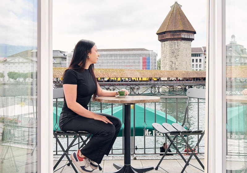 Hotel Pickwick and Pub "the room with a view", Luzern, Switzerland