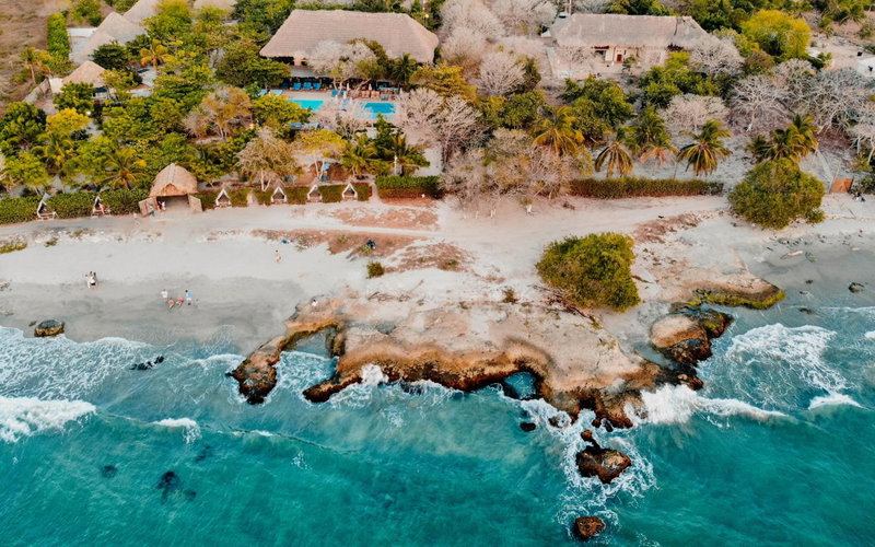 Blue Apple Beach, Cartagena, Colombie