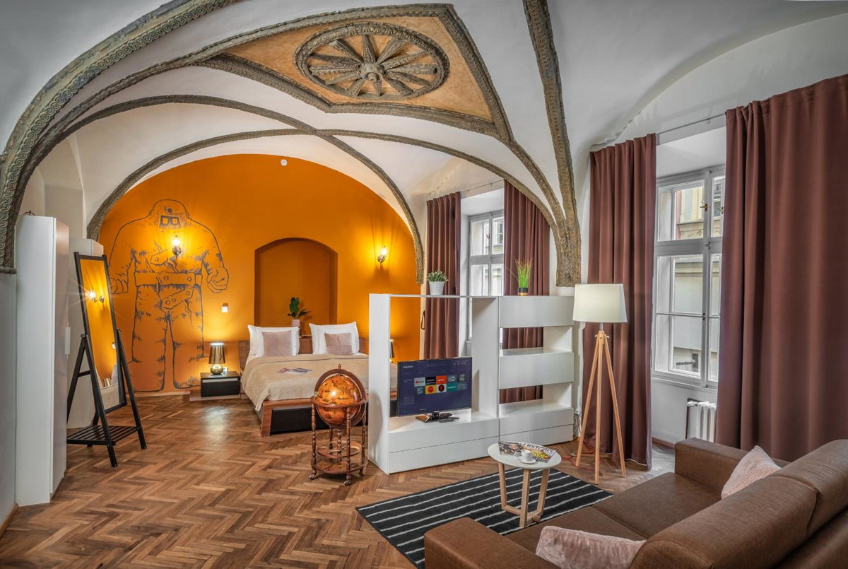 Отель · 7 Tales Apartments by Adrez, Prague