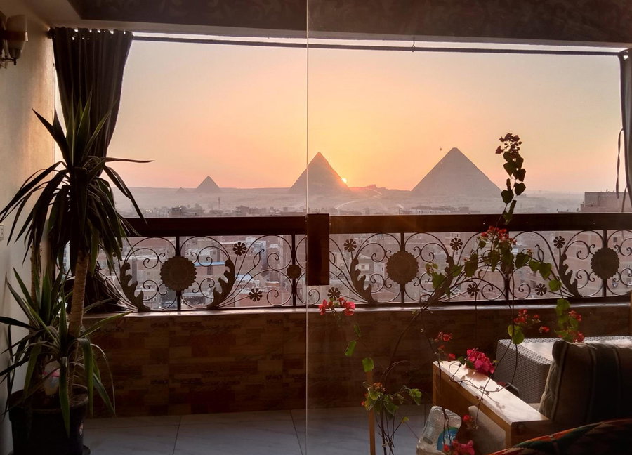Giza Pyramids View Guest House, Abu an Numrus, Egypt