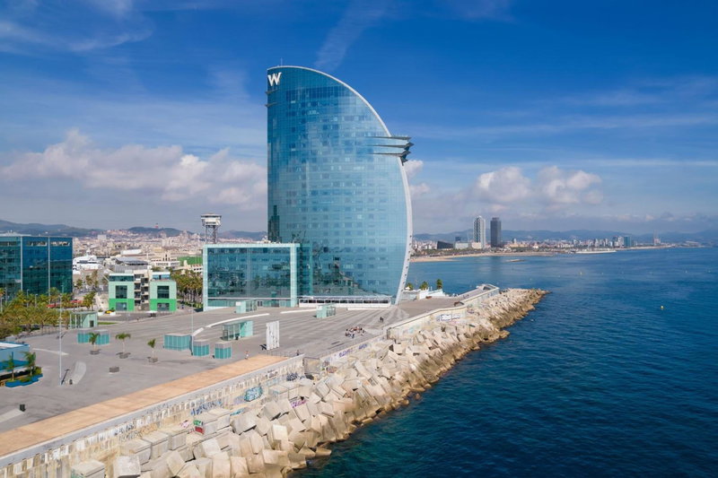 W Barcelona, la Barceloneta, España
