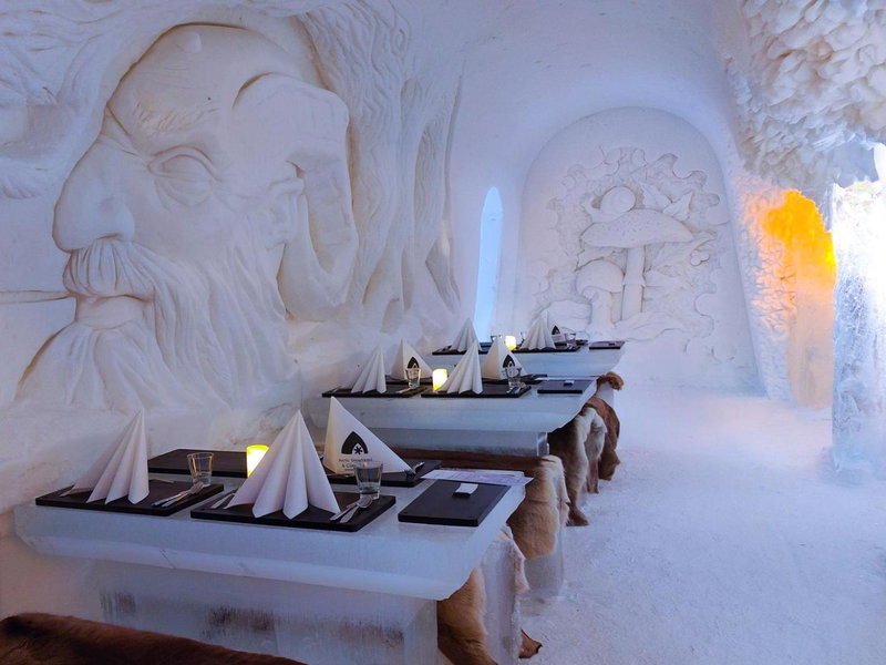 Arctic SnowHotel & Glass Igloos, Rovaniemi, Финляндия