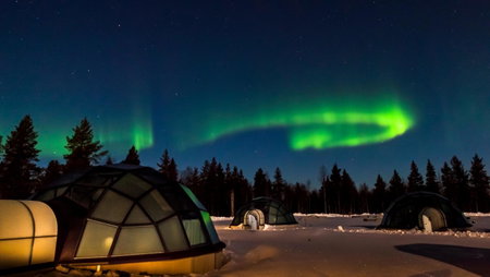 Kakslauttanen Arctic Resort - Igloos and Chalets, Saariselka, Finnland