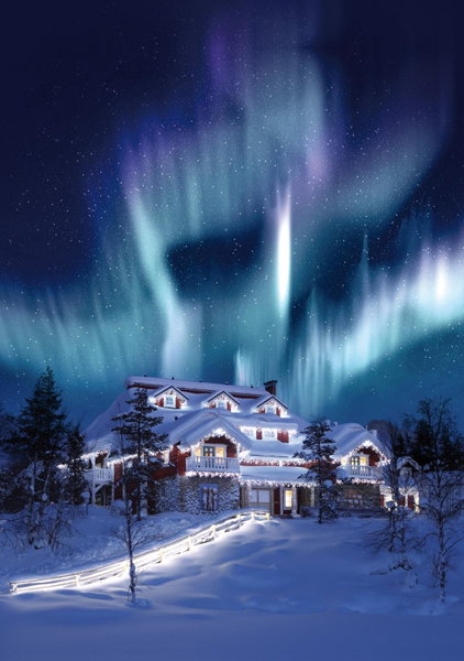 Kakslauttanen Arctic Resort - Igloos and Chalets, Saariselka, Finnland