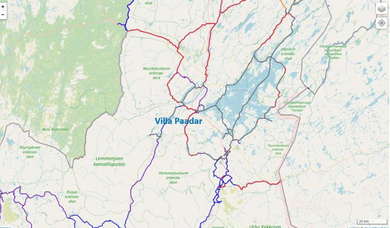Villa Paatari, Inari (Paadarjärvi), Inari, Finland