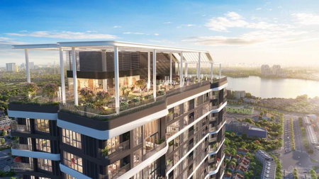 Apartment for sale in Hanoi, Vietnam · N01-T6 Diplomatic Corps · 3 rooms, 2 baths