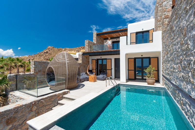 Tropicana Suites & Villas Mykonos, Paradise Beach, Greece