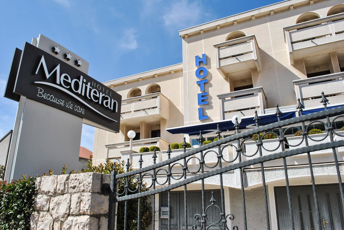 Отель · Hotel Mediteran, Zadar