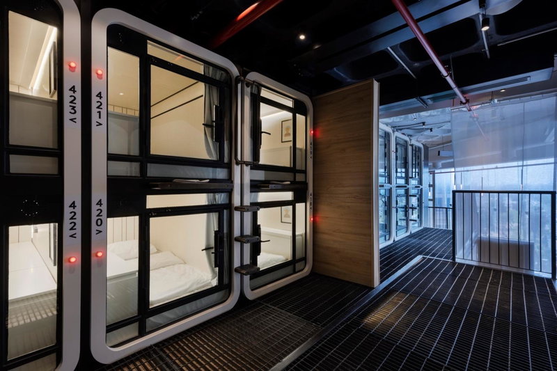 The O Pod Capsule Hotel, Jaffa, Israël