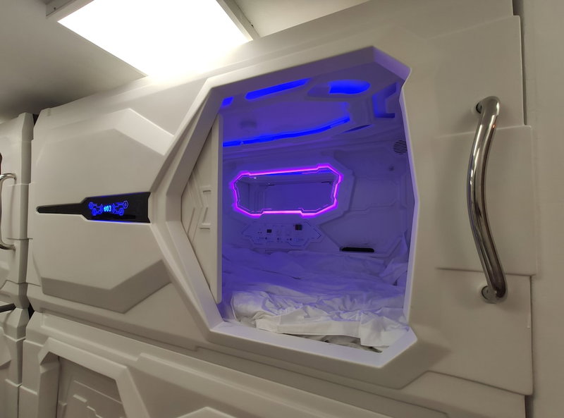 Capsule & Dormitory Space-X, West Jerusalem, Israel
