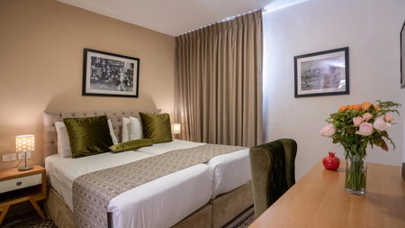 The Sephardic House Hotel in The Jewish Quarter, West Jerusalem, Israel