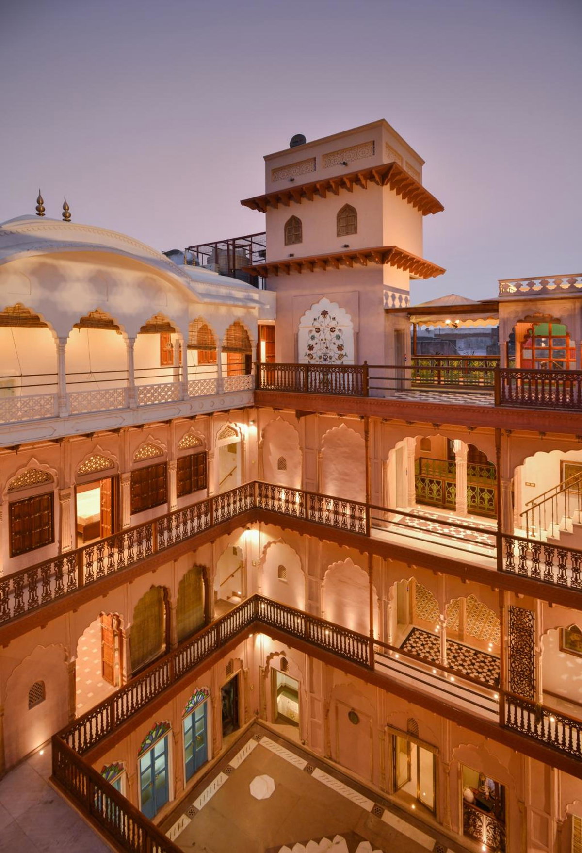 Haveli Dharampura & Golden Haveli- UNESCO awarded Boutique Heritage Hotel, Indien