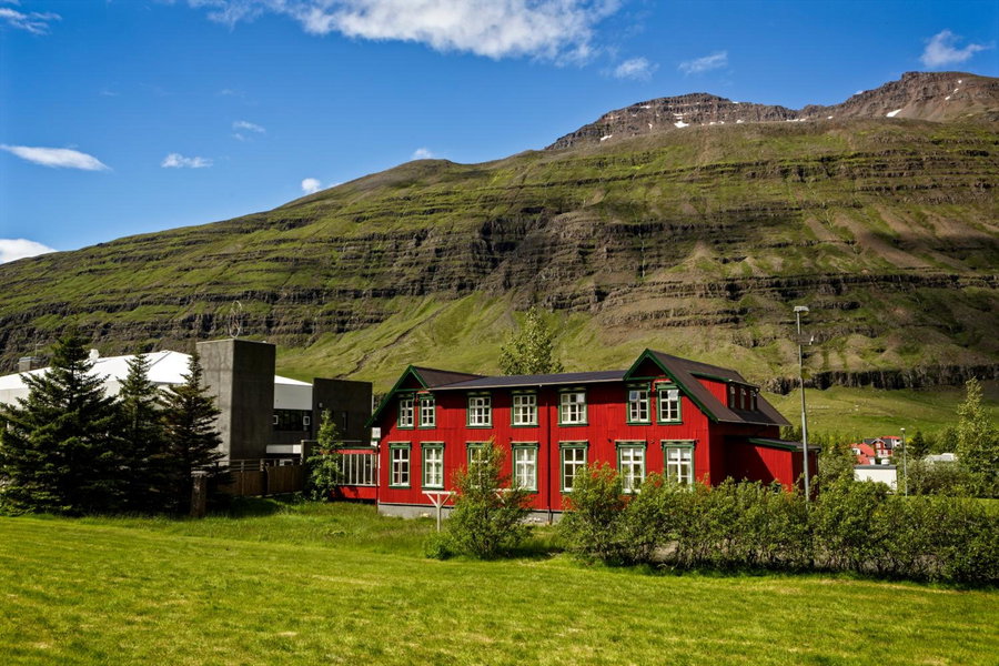 Hafaldan HI hostel, old hospital building, Seyðisfjörður, Iceland