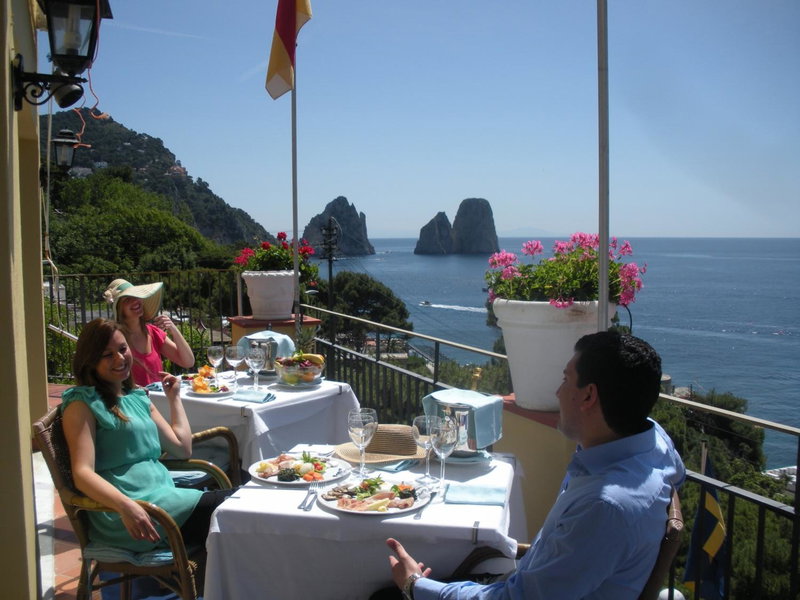 Hotel Weber Ambassador, Capri, Италия