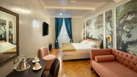 Hotel Mozart, Rome, Italien