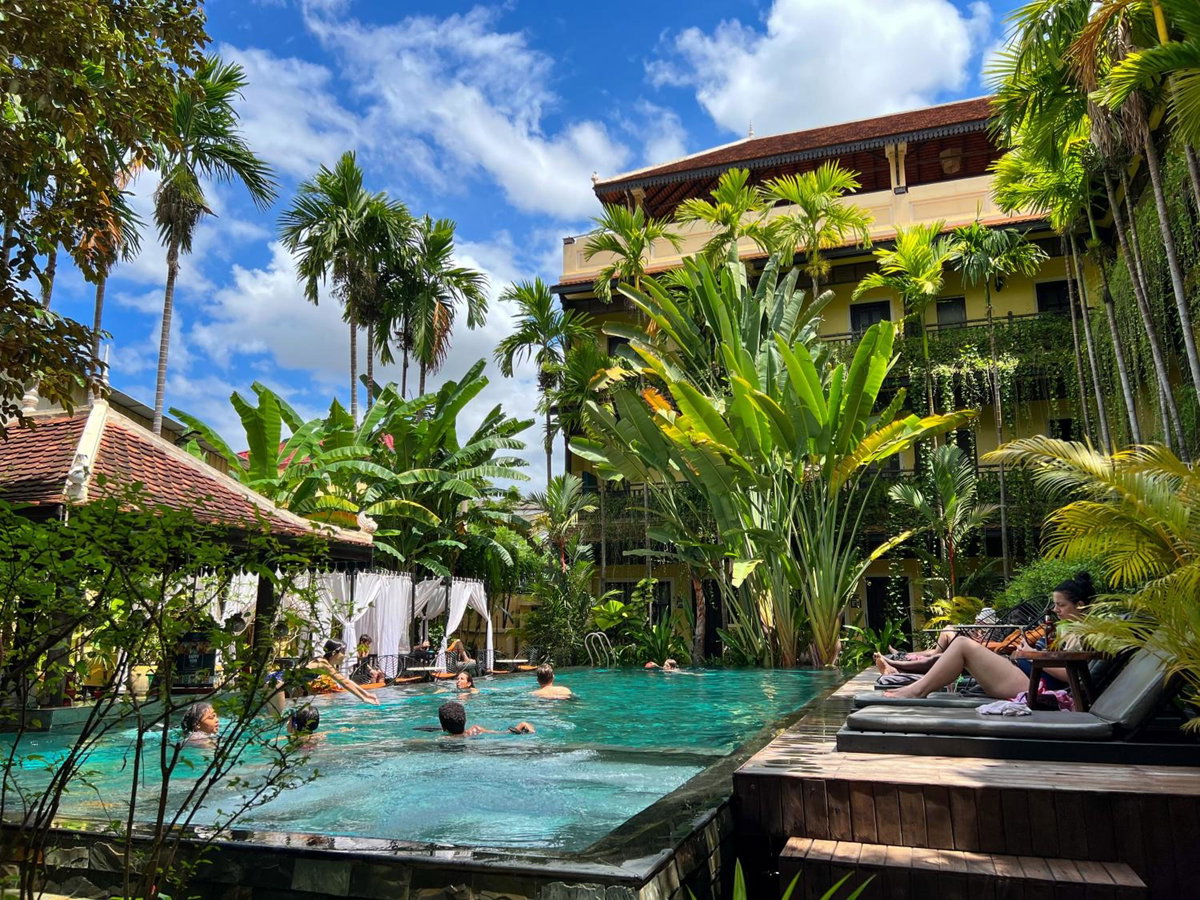 Отель · Residence Indochine d'Angkor, Siem Reap