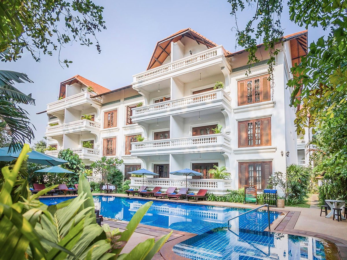 Отель · Chateau d'Angkor La Residence, Siem Reap