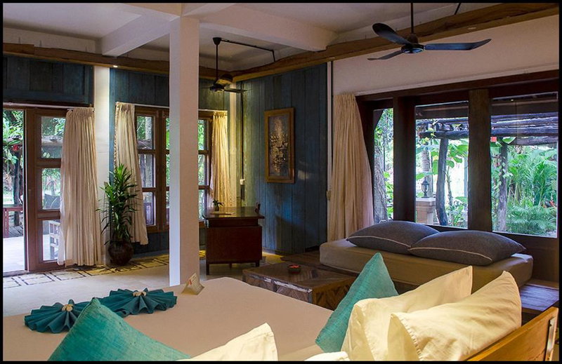 Maisons Wat Kor, Battambang, Cambodge