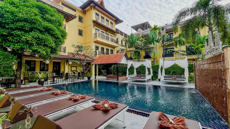 Villa Indochine d'Angkor, Siem Reap, Камбоджа