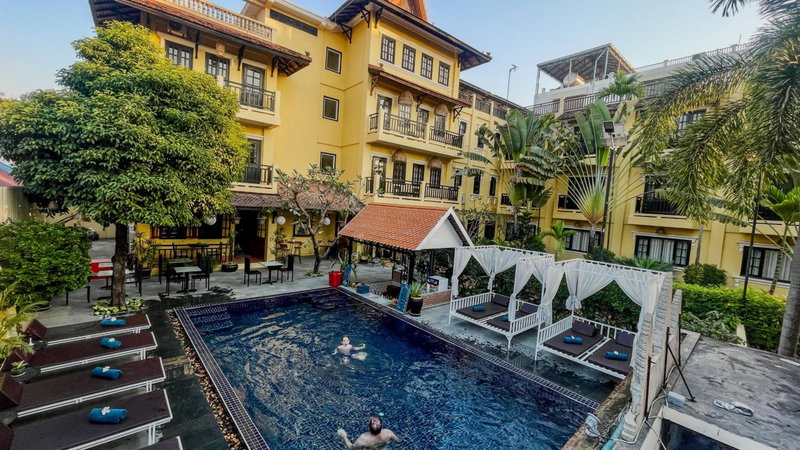 Villa Indochine d'Angkor, Siem Reap, Камбоджа