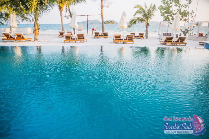 Scarlet Sails Resort, Koh Rong Island, Cambodge