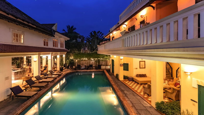 Villa Wat Damnak, Siem Reap, Cambodge
