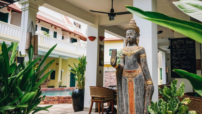 Villa Wat Damnak, Siem Reap, Cambodge