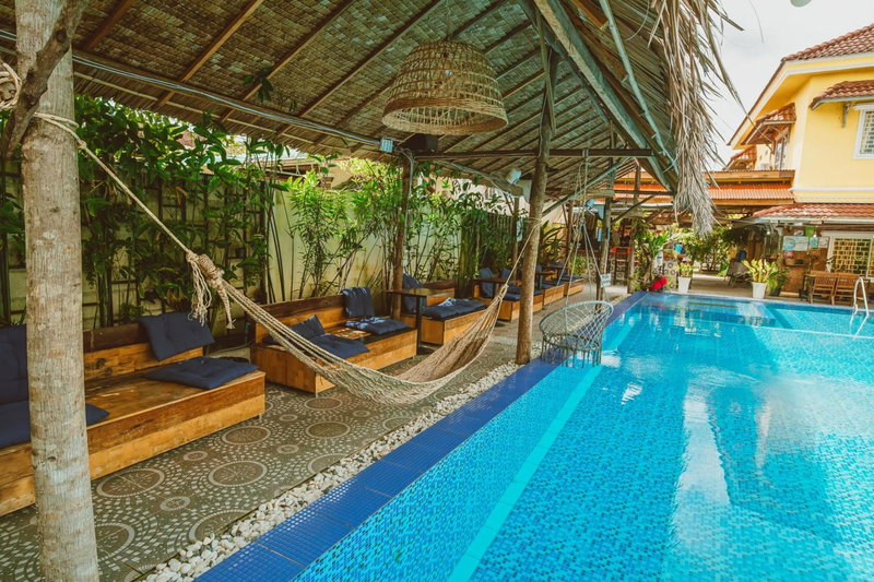 Yellow Star Hostel, Kampot, Cambodge